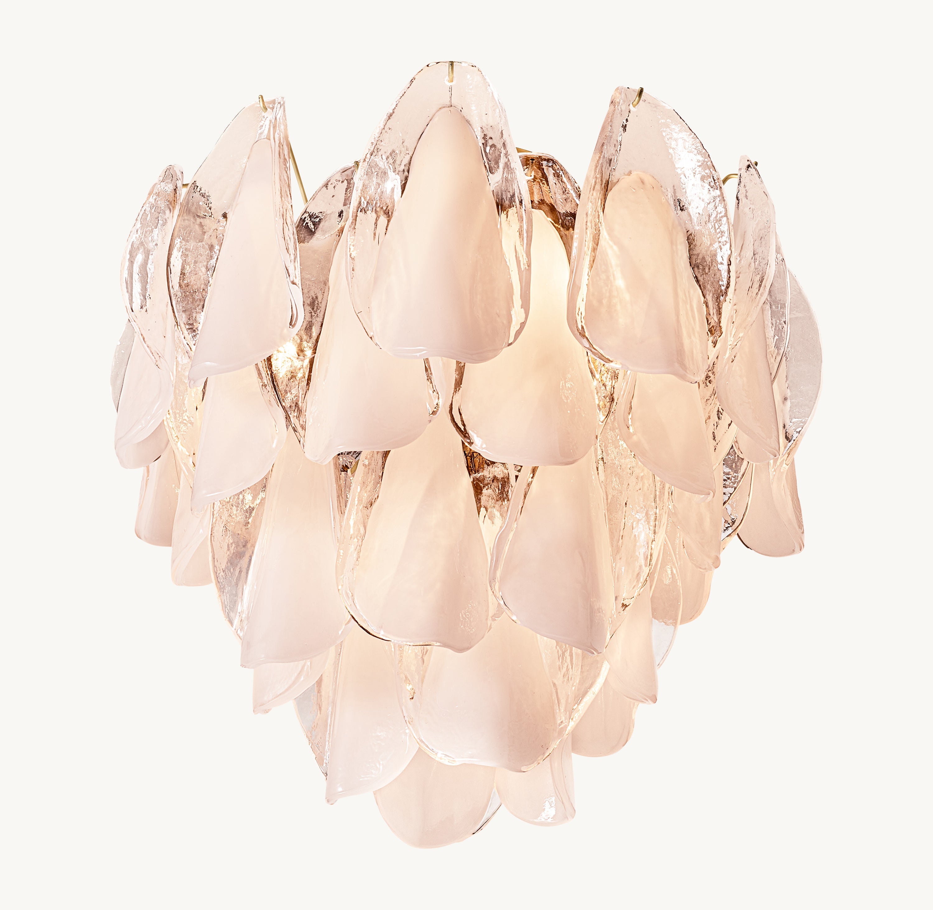 Petal Glass Flushmount 18''D - Zonesus
