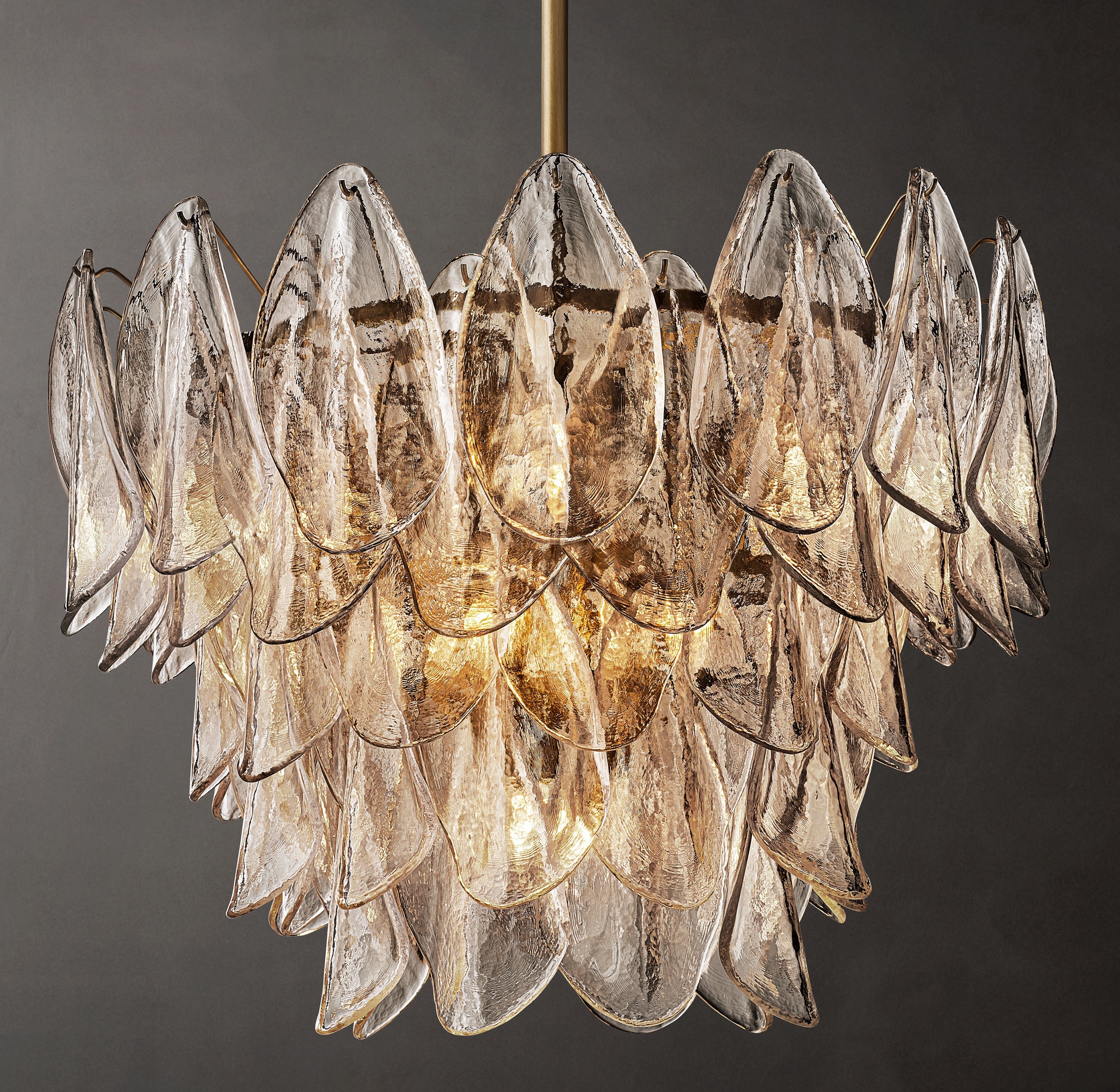 Petal Glass Medium Pendant 25''D - Zonesus
