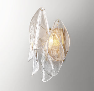 Petal Glass Sconce 16"H - Zonesus