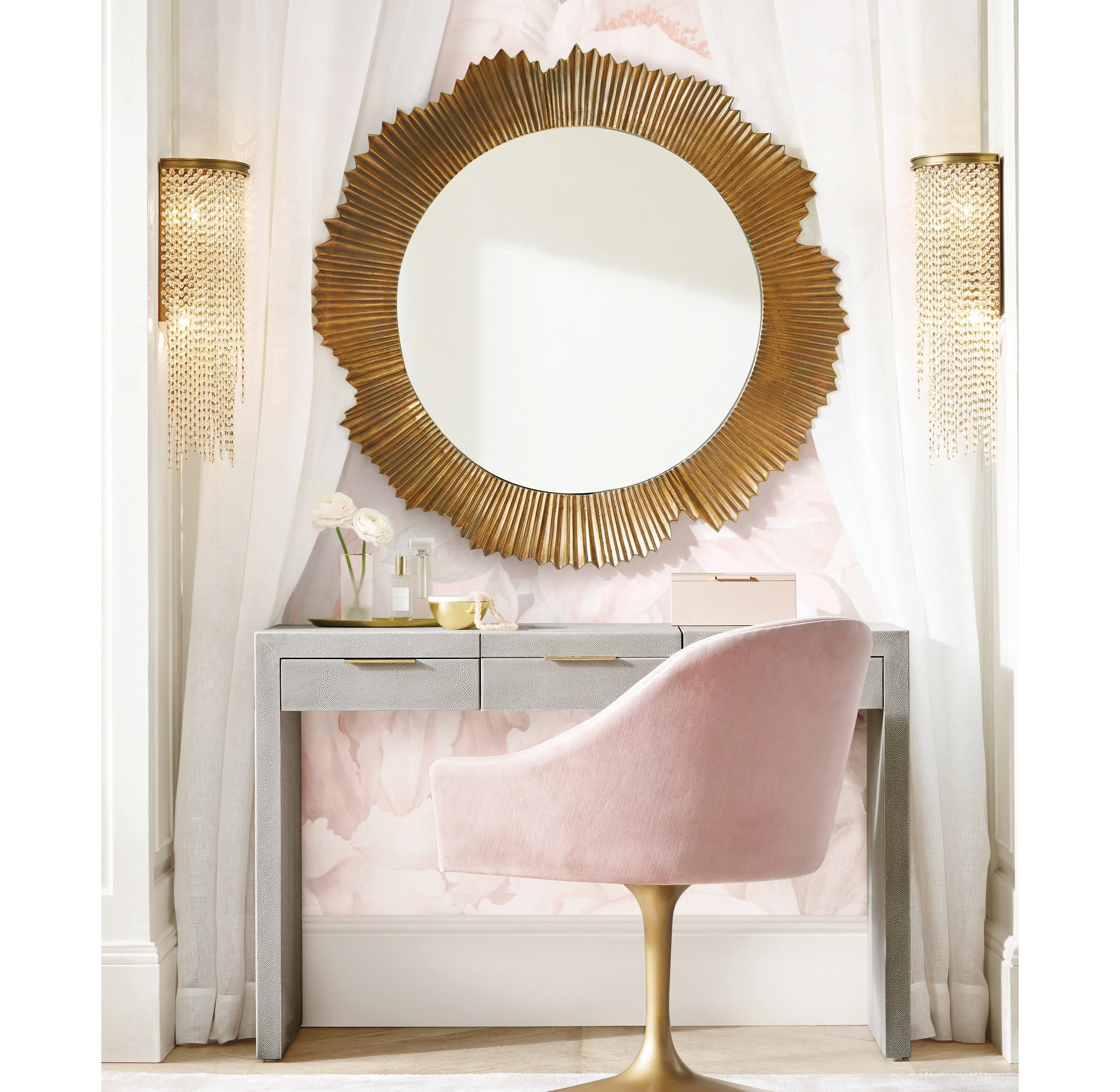 Athena Crystal Grand Sconce 22"H - Zonesus