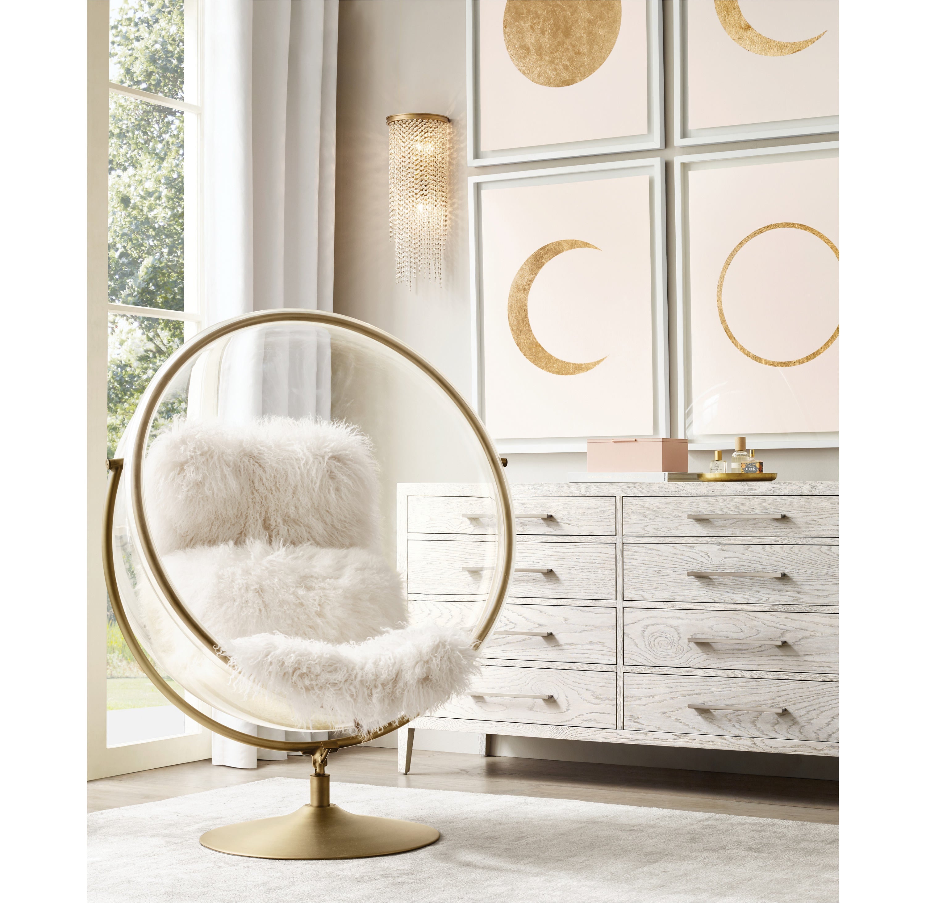 Athena Crystal Grand Sconce 22"H - Zonesus
