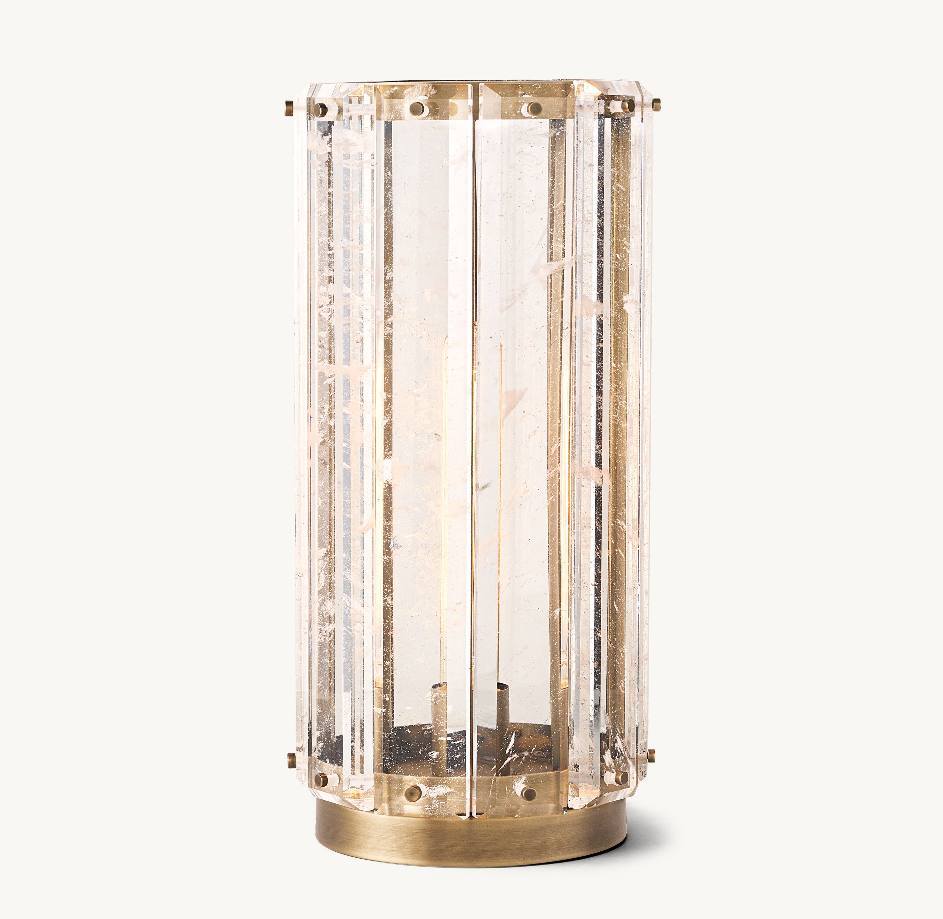 Tasha Crystal Accent Lamp 16"H - Zonesus