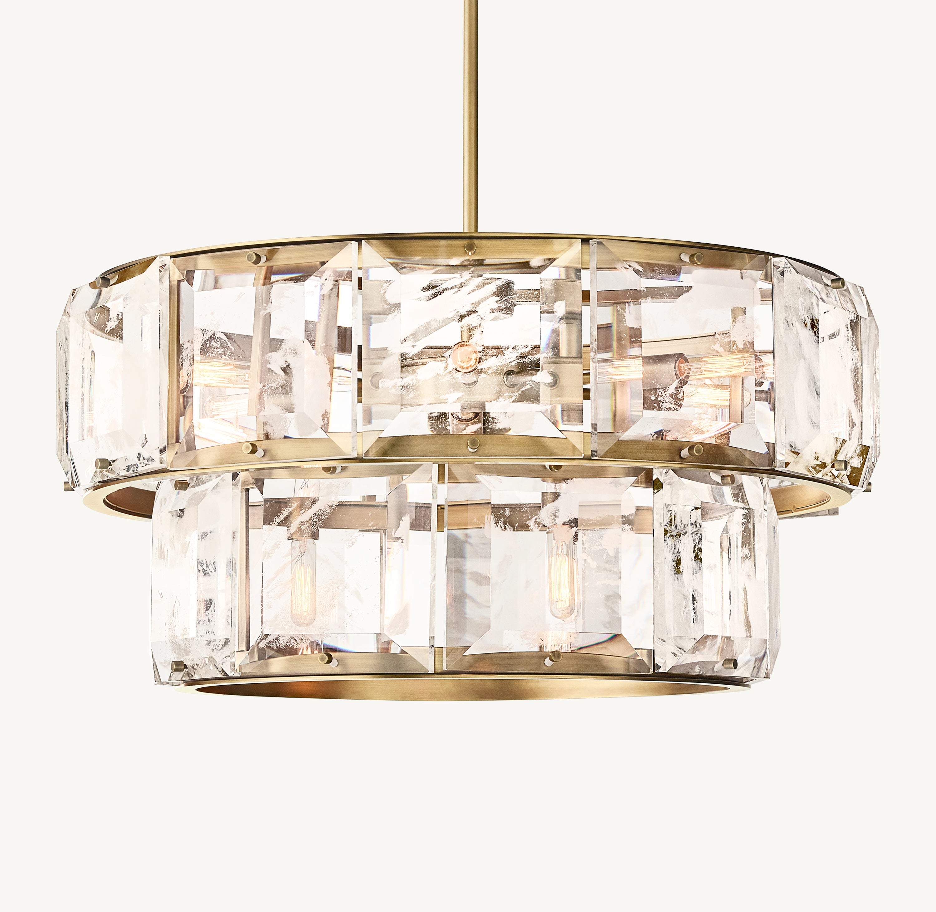 Tasha Crystal Pendant 25''D - Zonesus