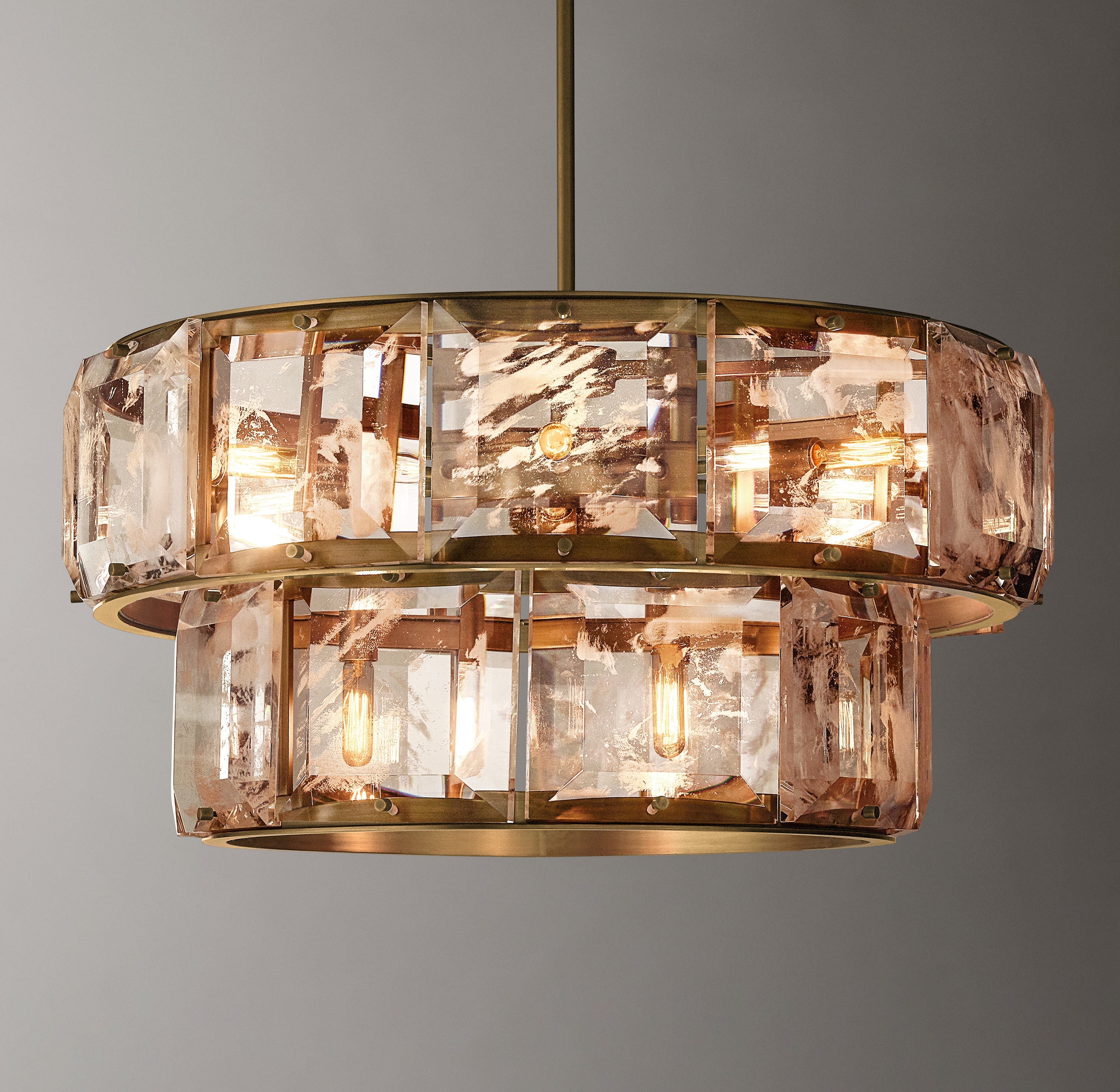 Tasha Crystal Pendant 25''D - Zonesus