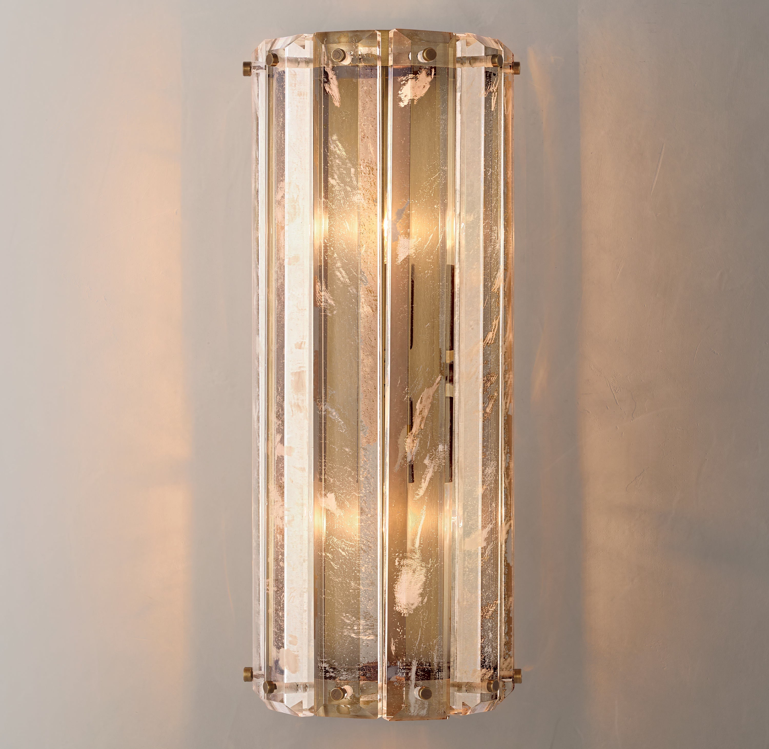 Tasha Crystal Sconce 16"H - Zonesus