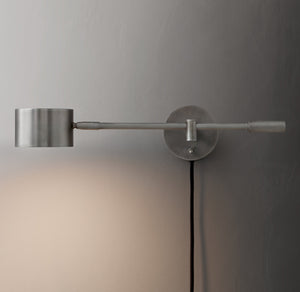 Barlow Swing-Arm Task Sconce 20"W - Zonesus