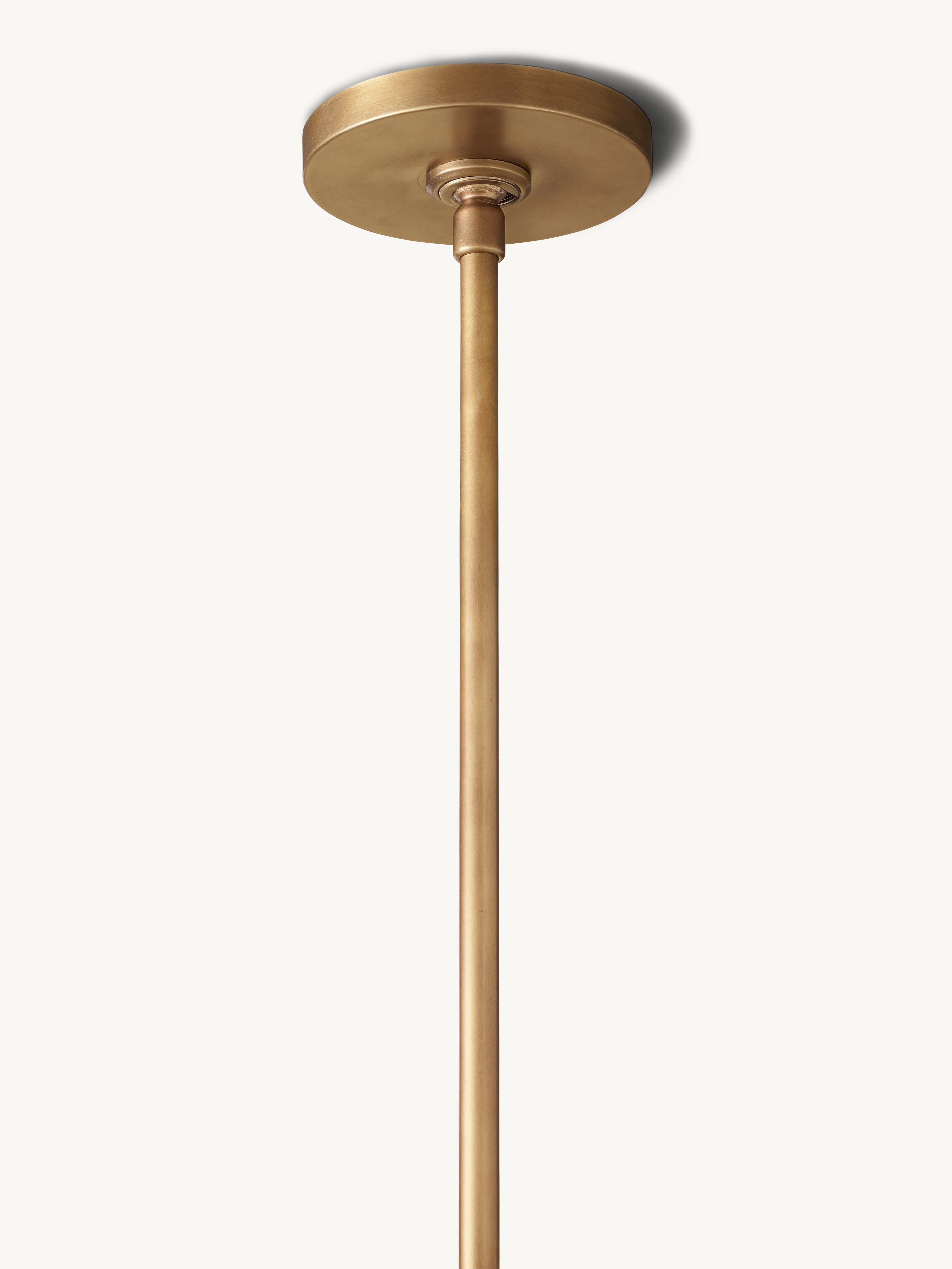 Evelina Crystal Large Pendant 28"D - Zonesus