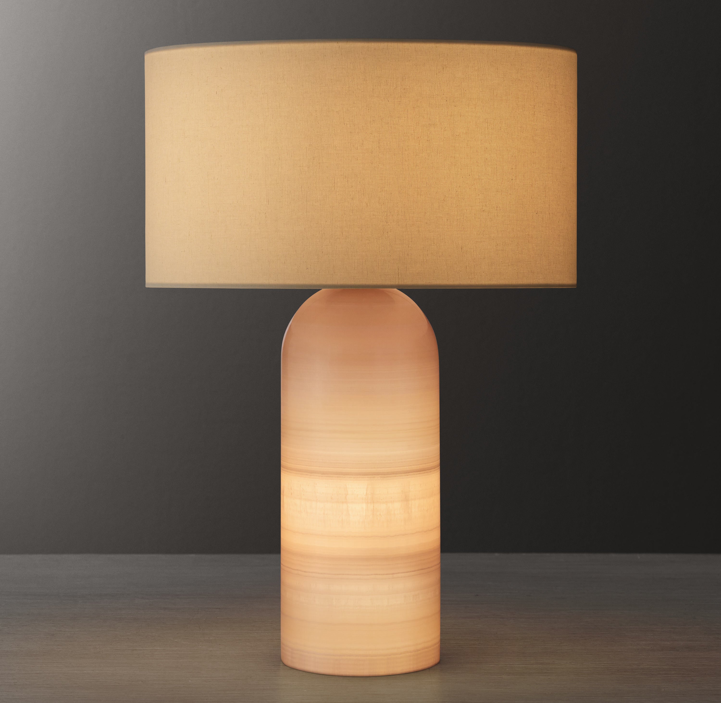 Florian Alabaster Table Lamp 22"H - Zonesus