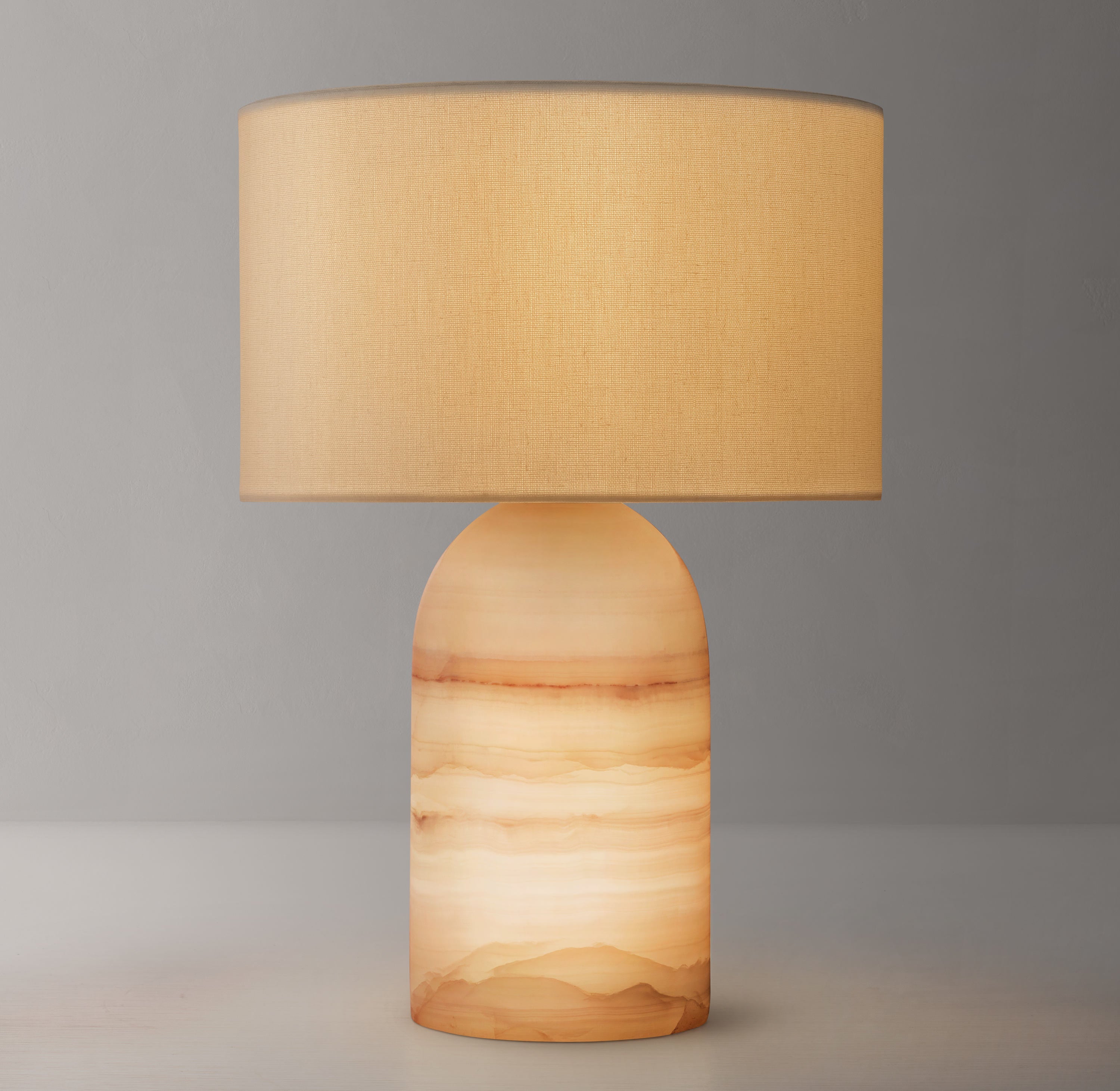 Florian Alabaster Table Lamp 22"H - Zonesus