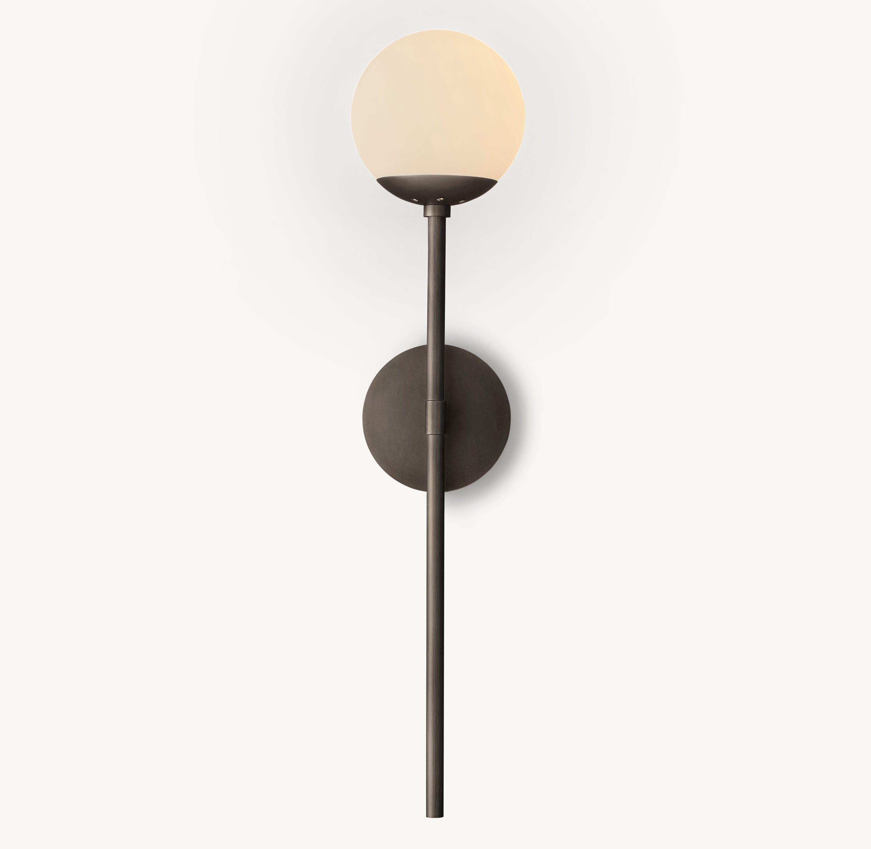 Keefe Glass Post Sconce 23"H - Zonesus