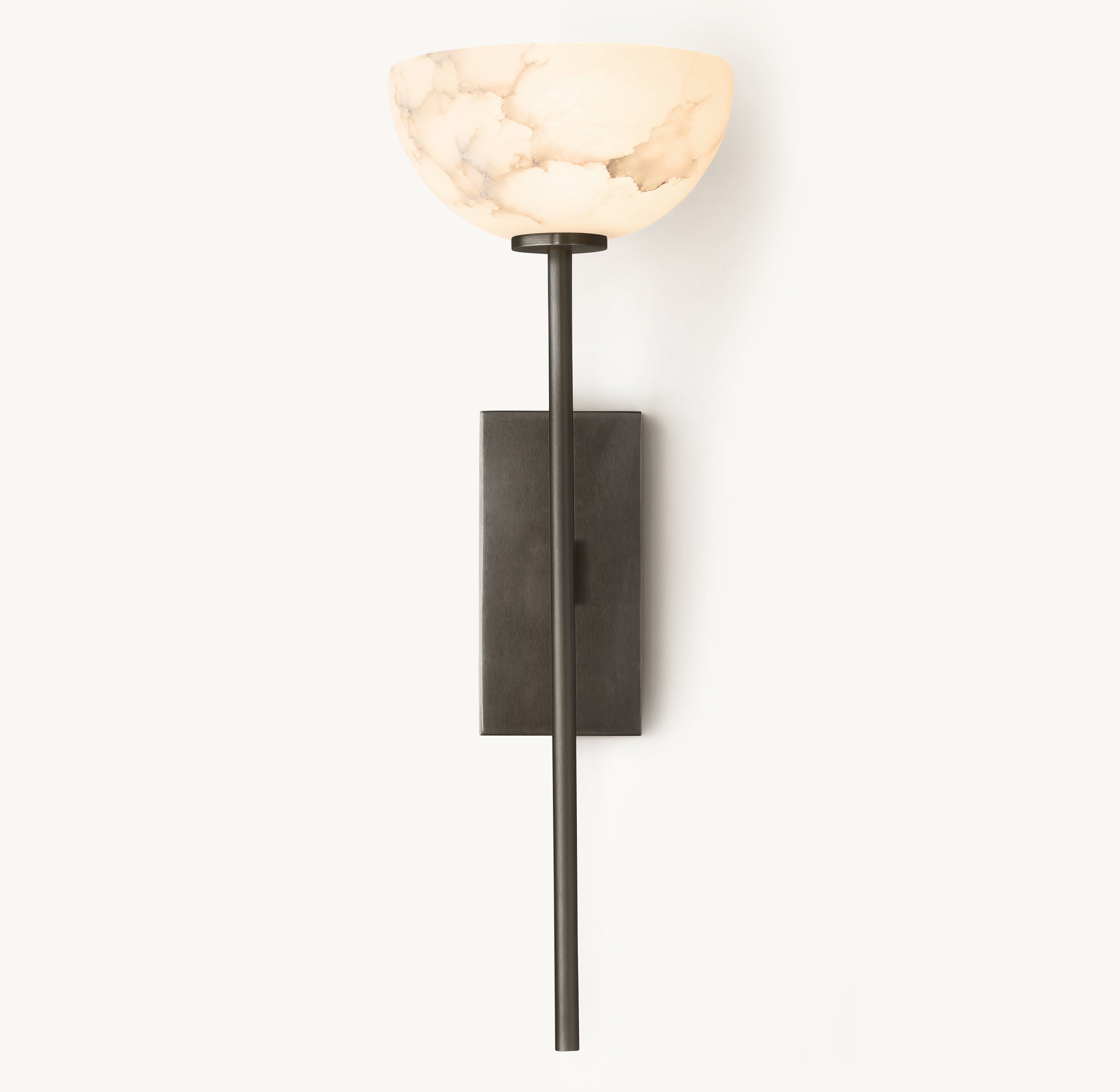 Alara Alabaster Sconce 20"H - Zonesus