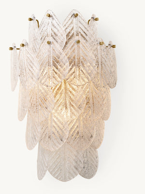 Fiore Glass Sconce 11"W - Zonesus