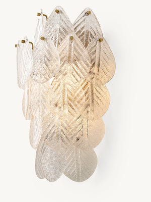 Fiore Glass Sconce 11"W - Zonesus