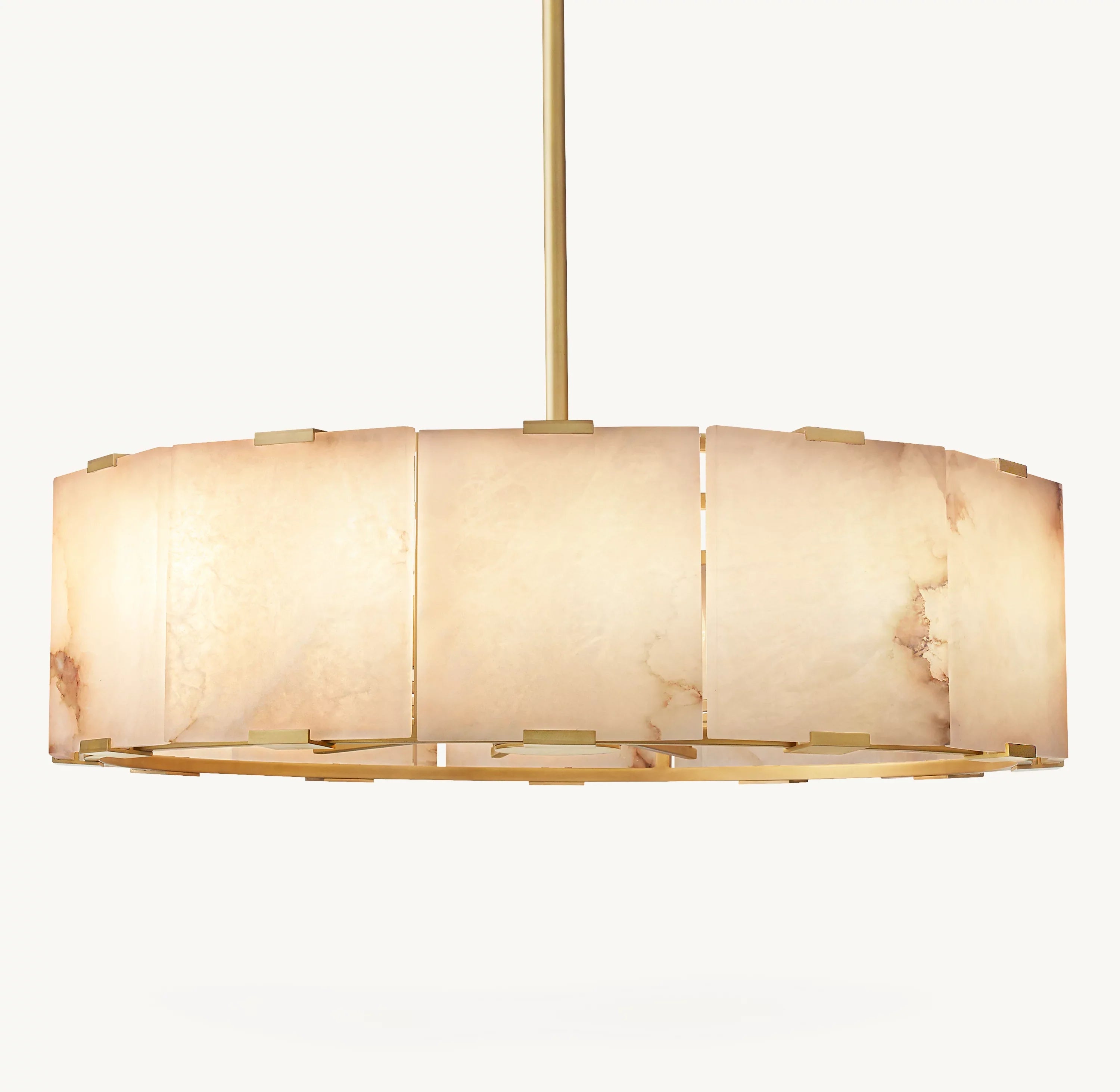 Blaire Alabaster Large Chandelier 32''D - Zonesus
