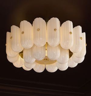 Lorna LED Double Tier Flush Mount 25" - Zonesus