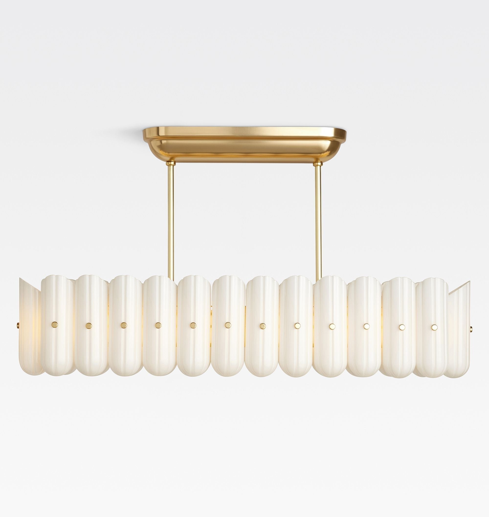 Lorna LED Linear Chandelier 55" - Zonesus