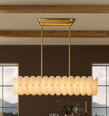 Lorna LED Linear Chandelier 55" - Zonesus