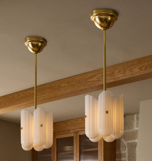 Lorna LED Pendant 12" H 24" H - Zonesus