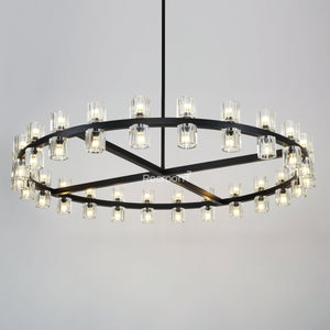 Arcachonest Round Chandelier 48" - Zonesus