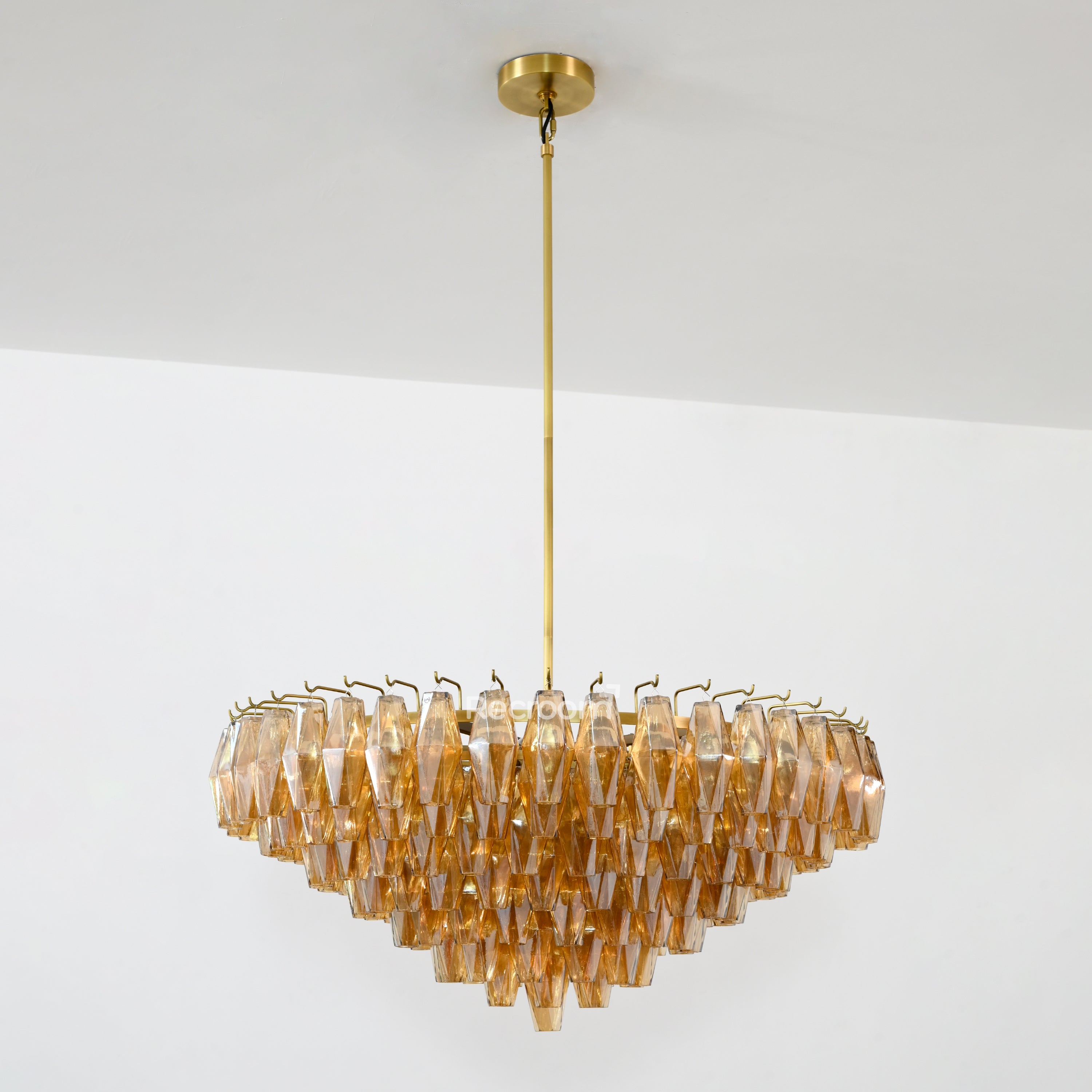 Chia Round Tired Chandelier 37" - Zonesus