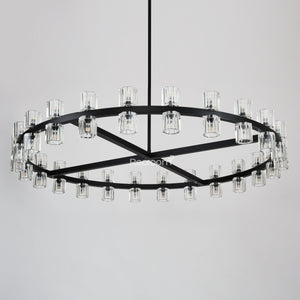 Arcachonest Round Chandelier 48" - Zonesus