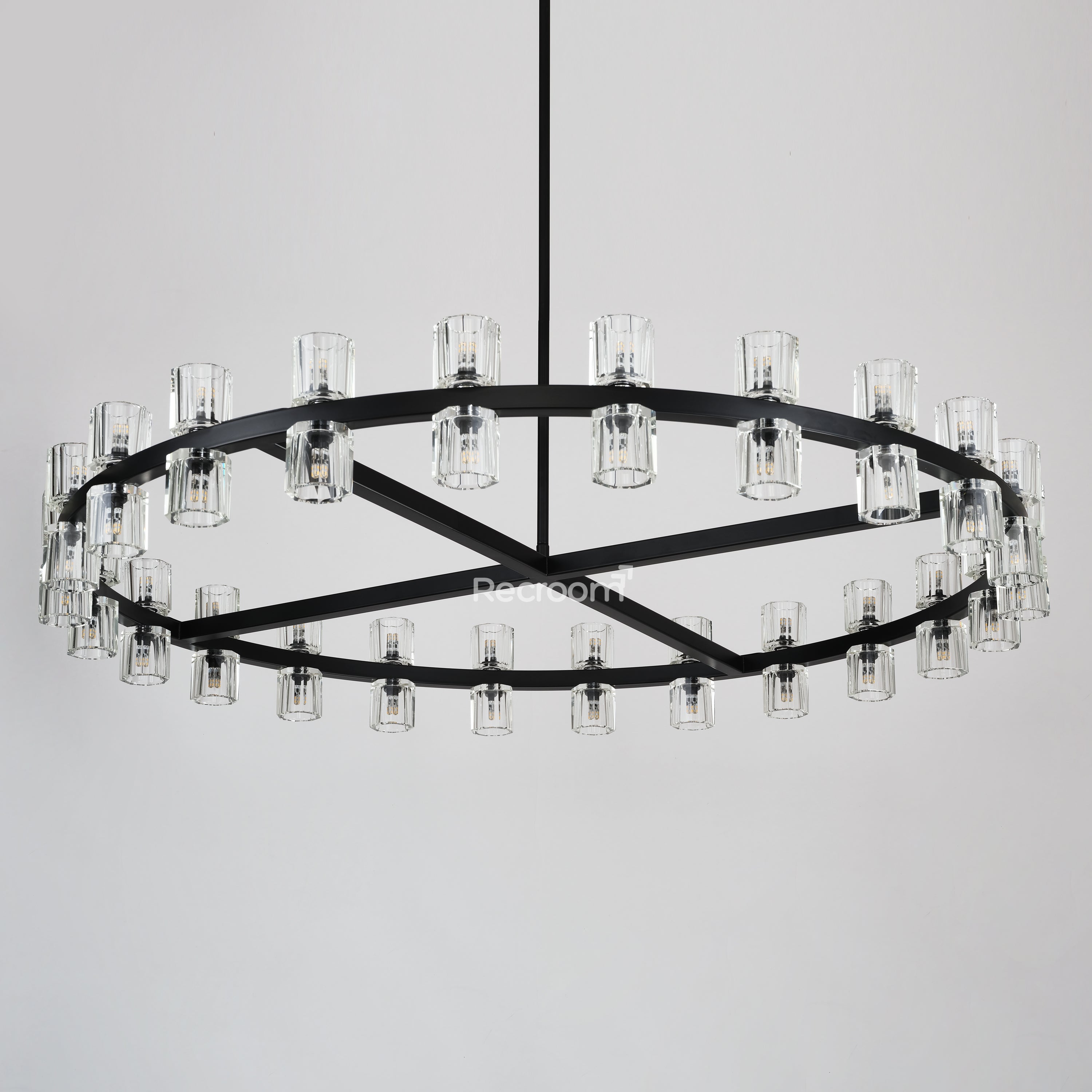 Arcachonest Round Chandelier 48" - Zonesus