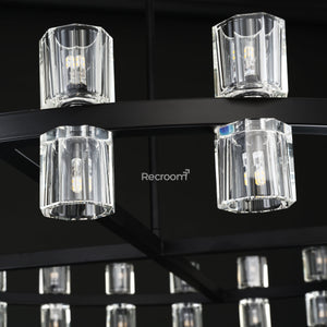 Arcachonest Round Chandelier 48" - Zonesus