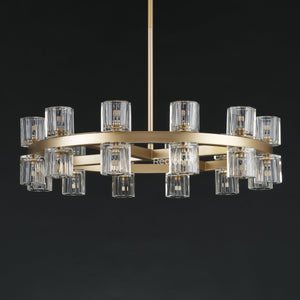 Arcachonest Round Chandelier 24" - Zonesus