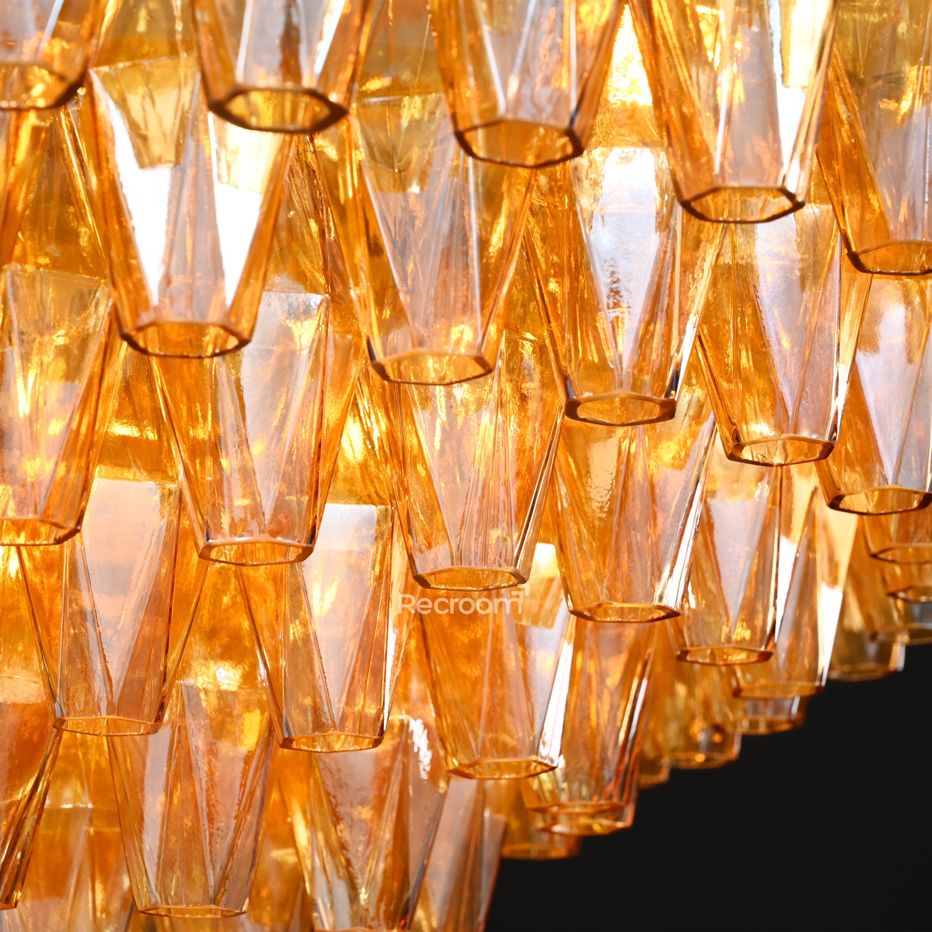 Chia Round Tired Chandelier 37" - Zonesus