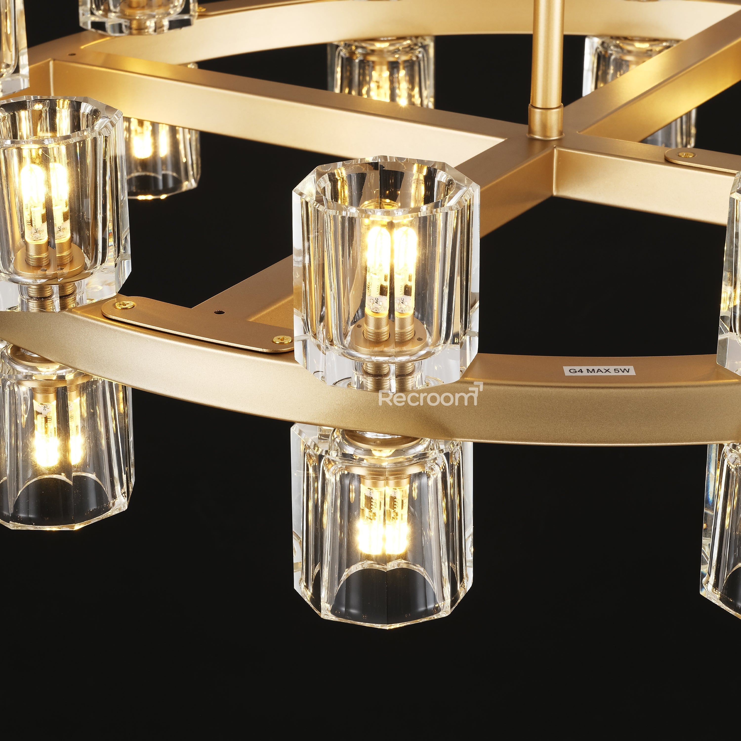 Arcachonest Round Chandelier 24" - Zonesus