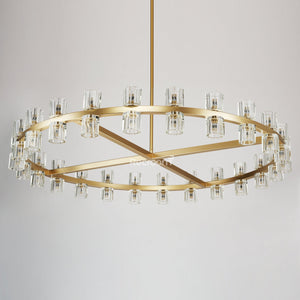 Arcachonest Round Chandelier 48" - Zonesus