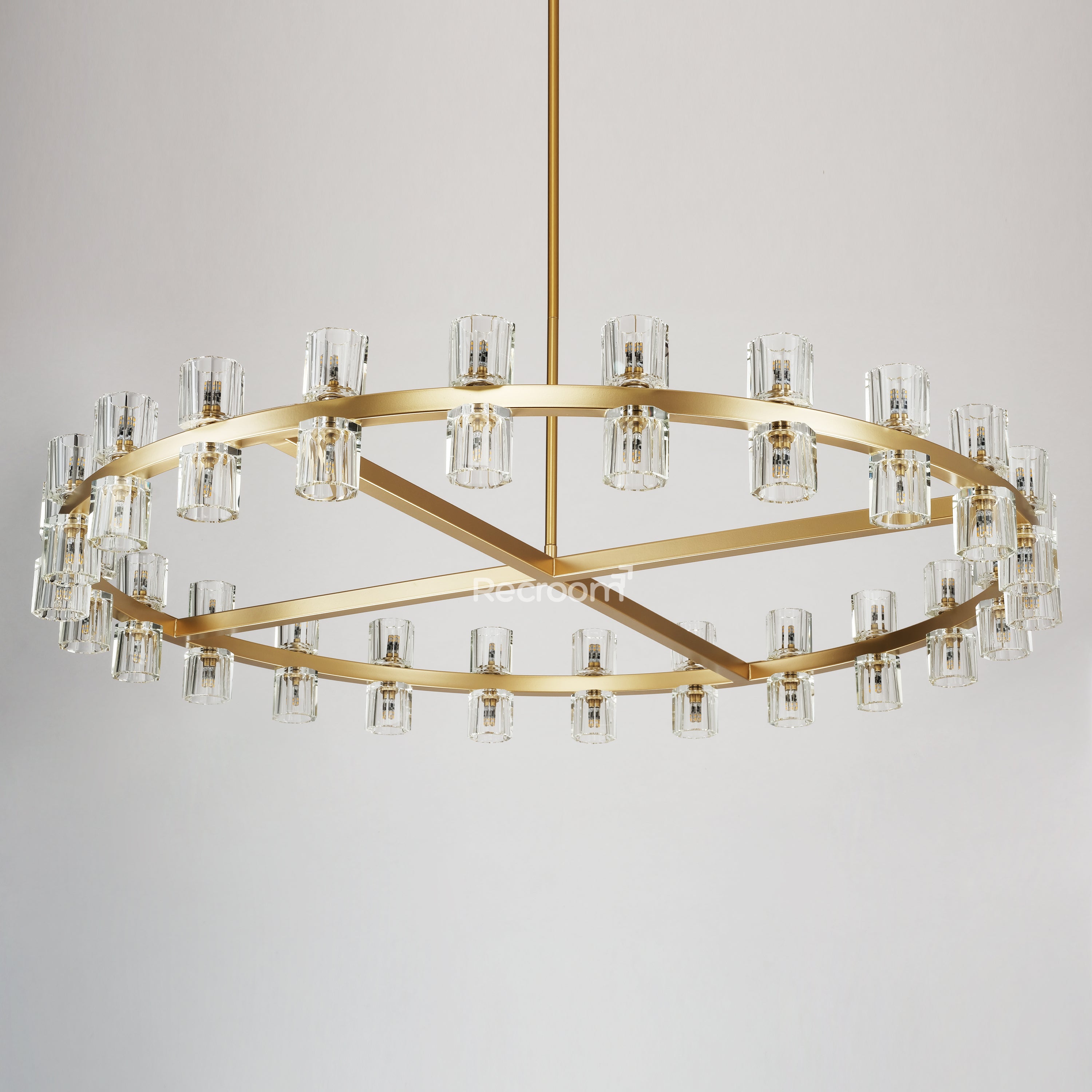 Arcachonest Round Chandelier 48" - Zonesus