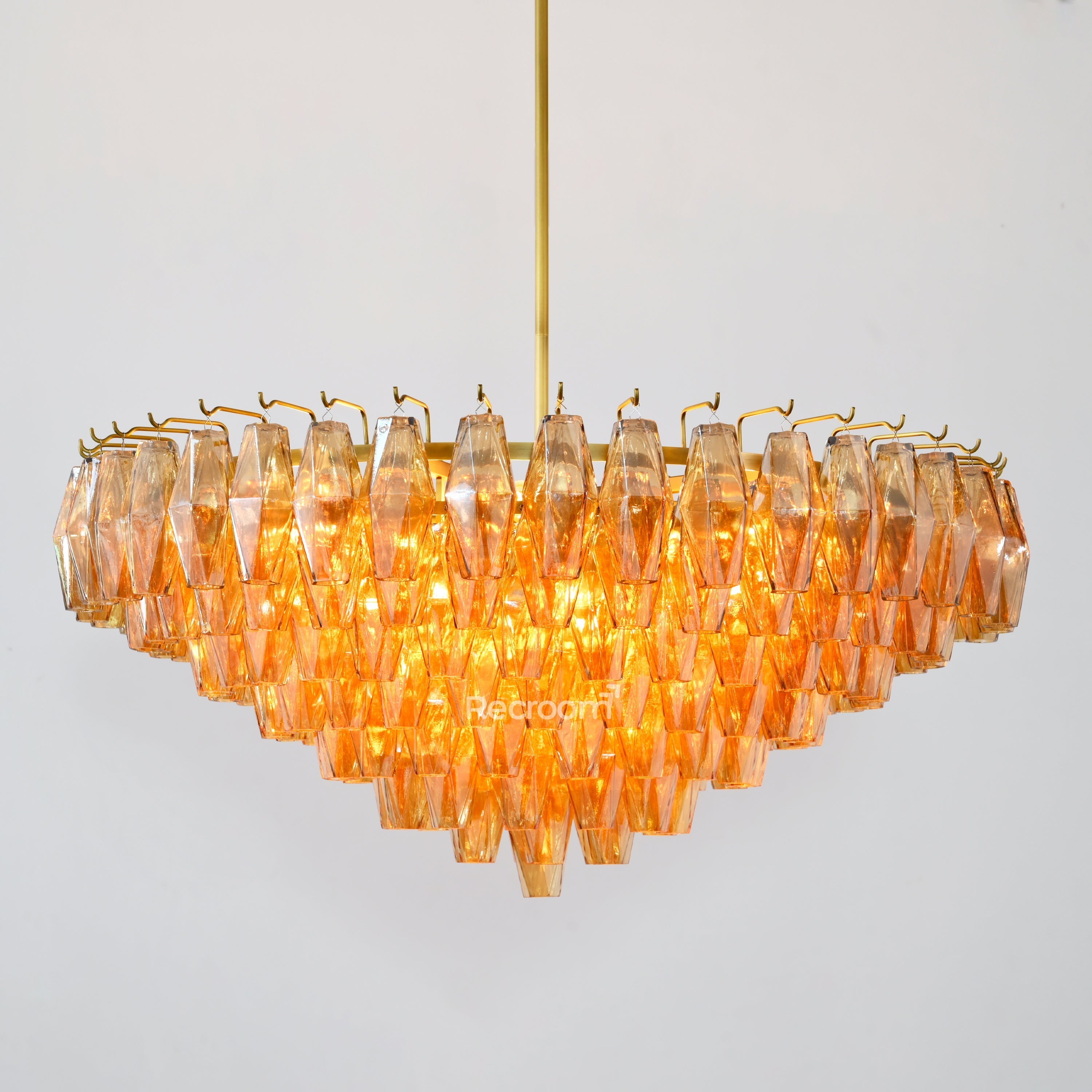 Chia Round Tired Chandelier 37" - Zonesus