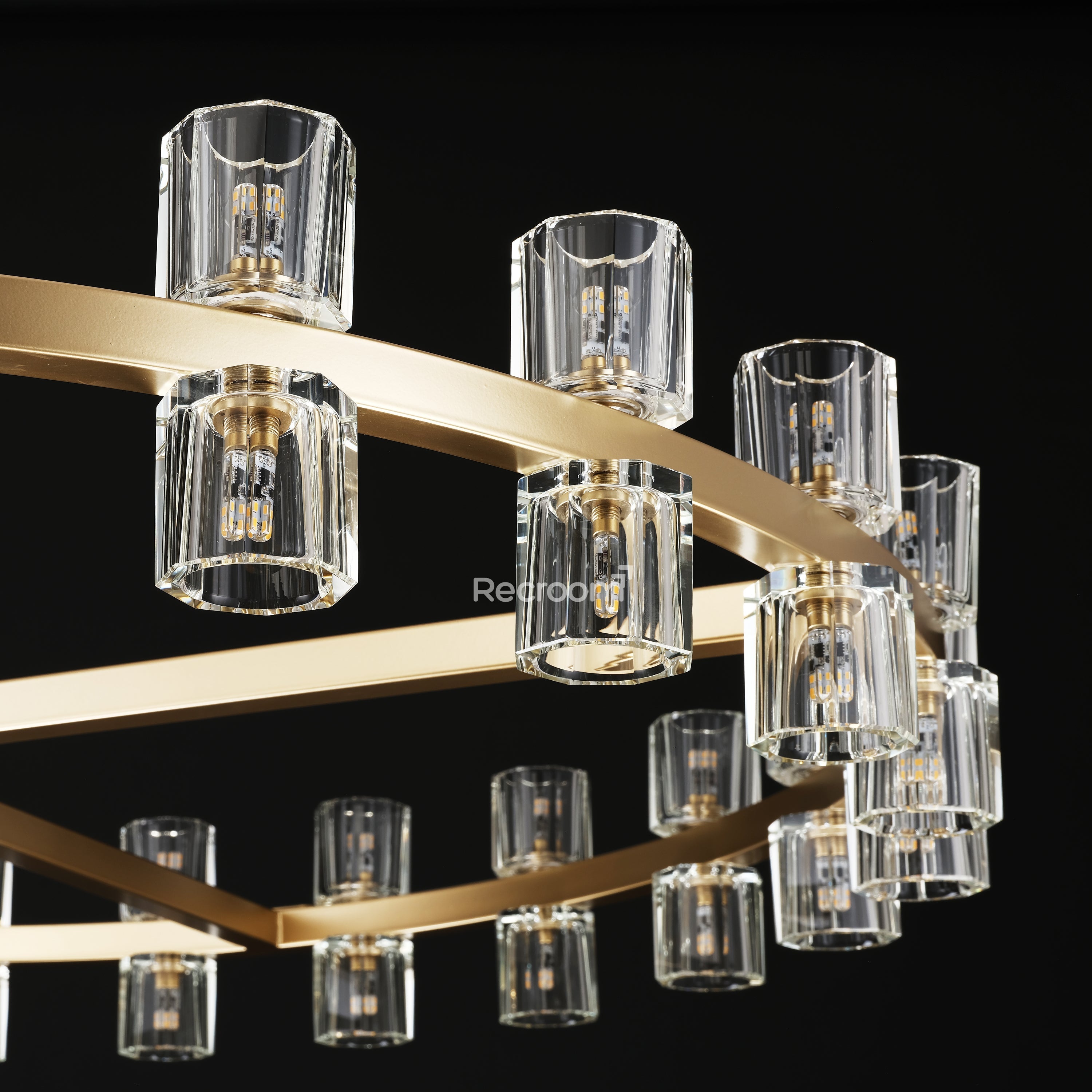 Arcachonest Round Chandelier 48" - Zonesus