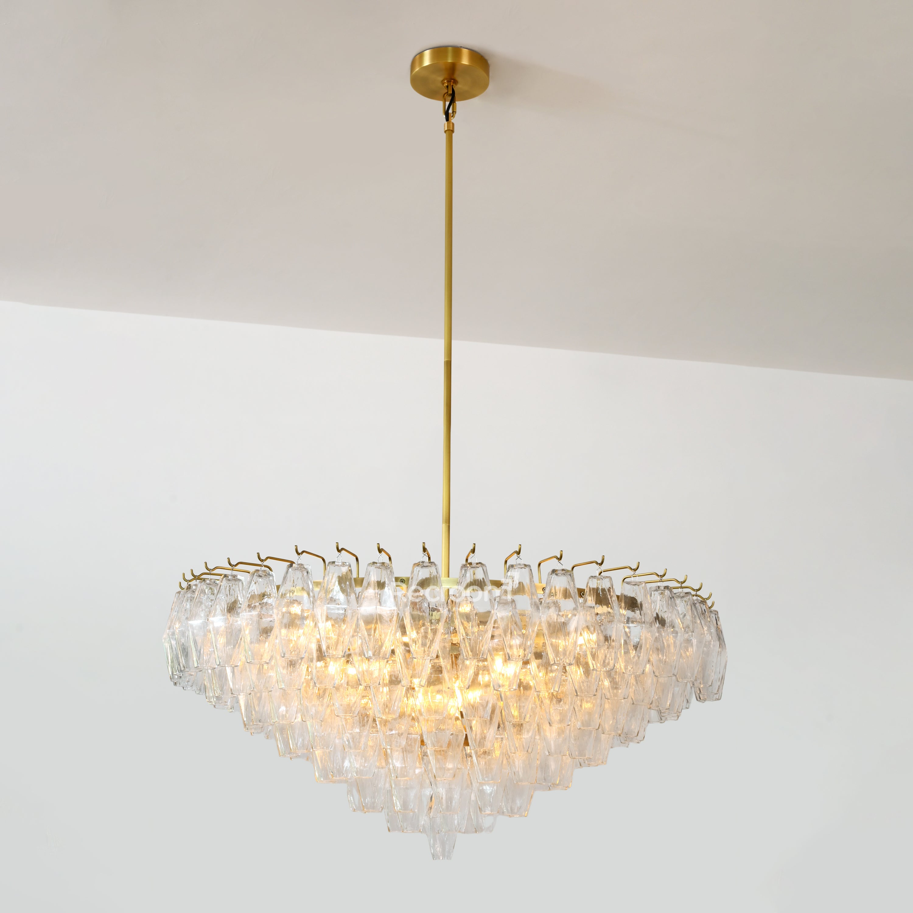 Chia Round Tired Chandelier 37" - Zonesus