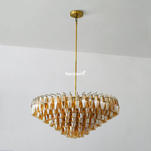 Chia Round Tired Chandelier 47" - Zonesus