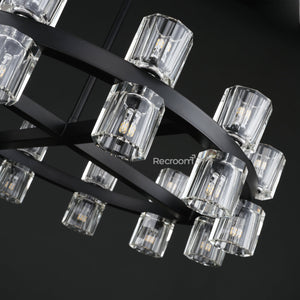 Arcachonest Round Chandelier 24" - Zonesus