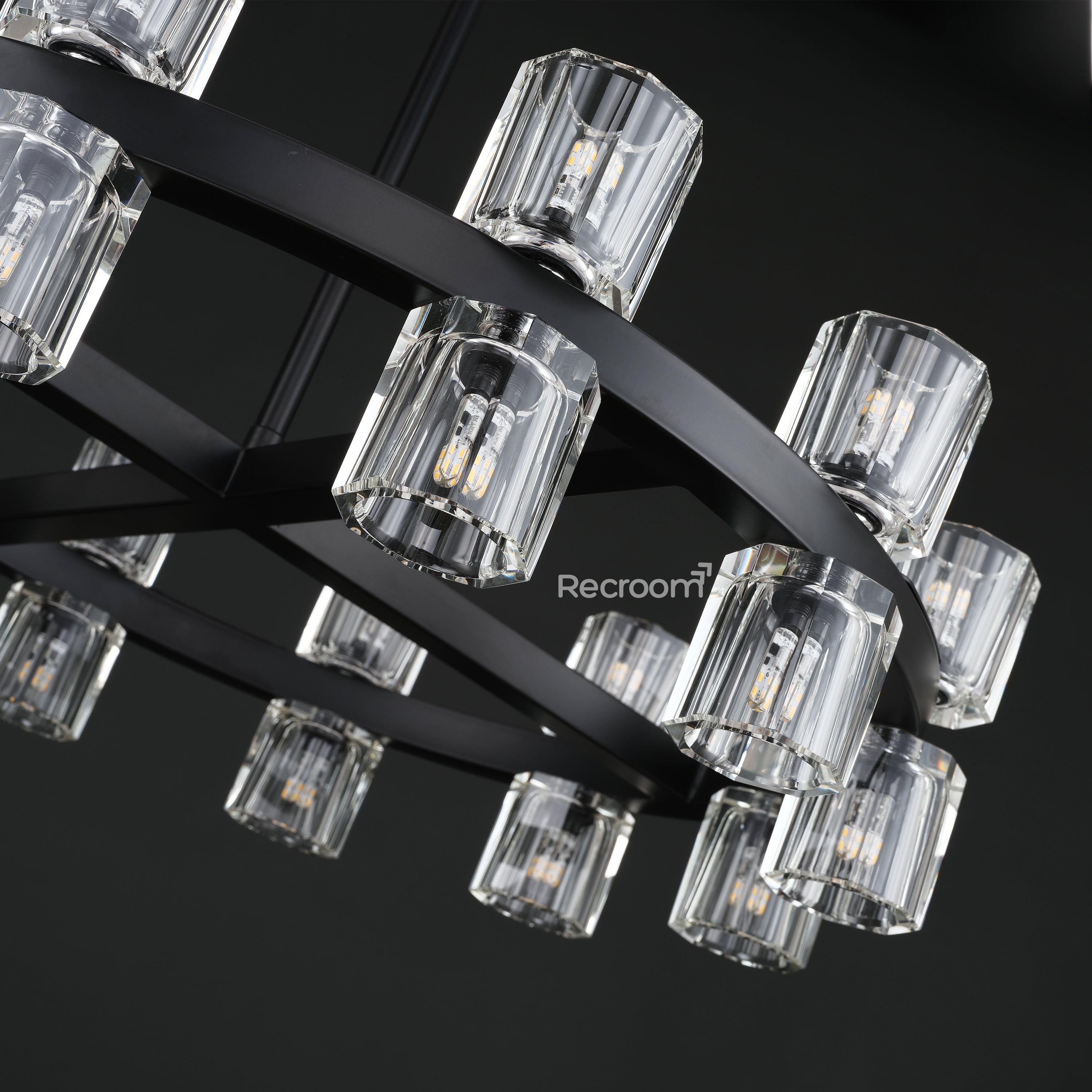 Arcachonest Round Chandelier 24" - Zonesus