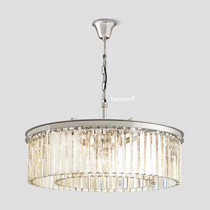 Odean Round Chandelier 32" - Zonesus