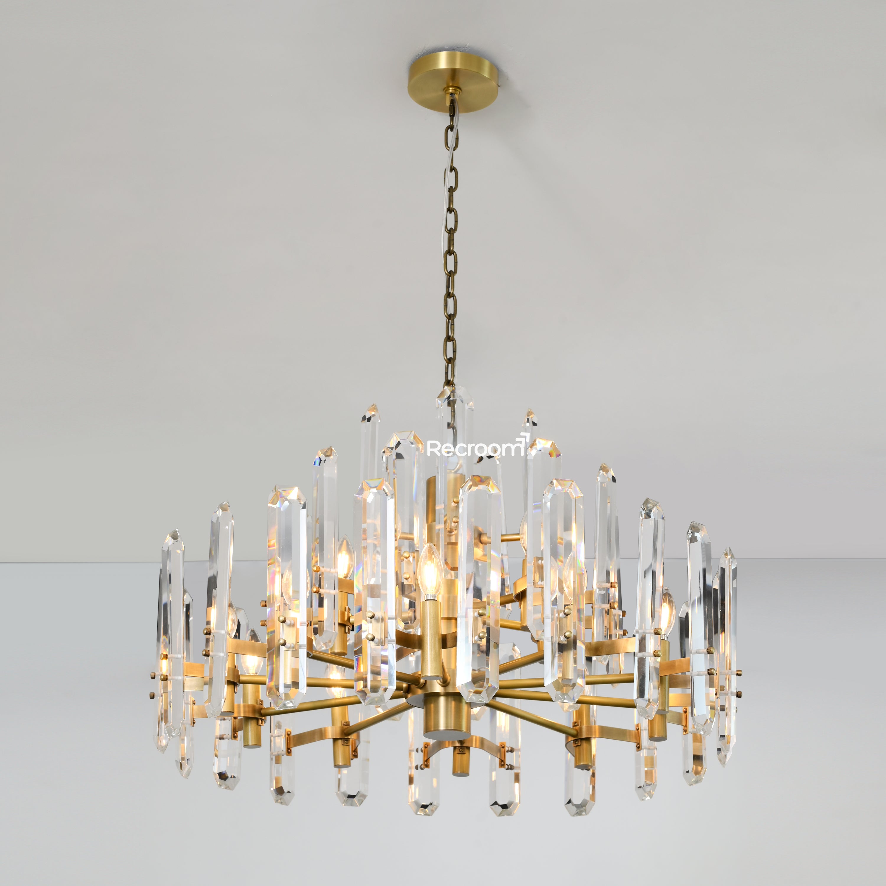 Bonington Round Chandelier 36" - Zonesus