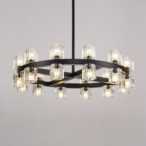 Arcachonest Round Chandelier 24" - Zonesus