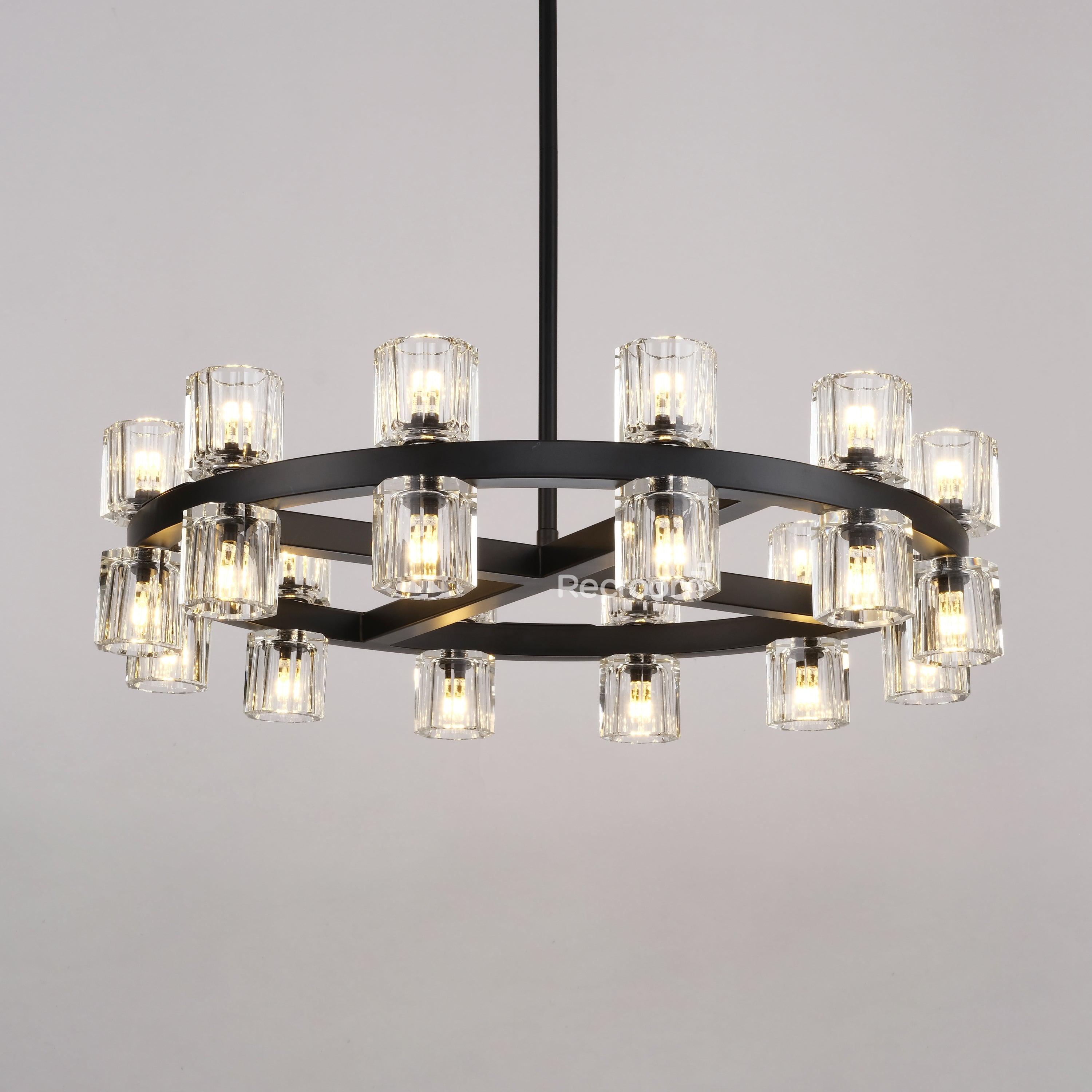 Arcachonest Round Chandelier 24" - Zonesus