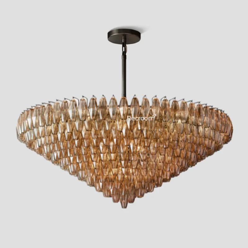 Chia Round Tired Chandelier 62" - Zonesus