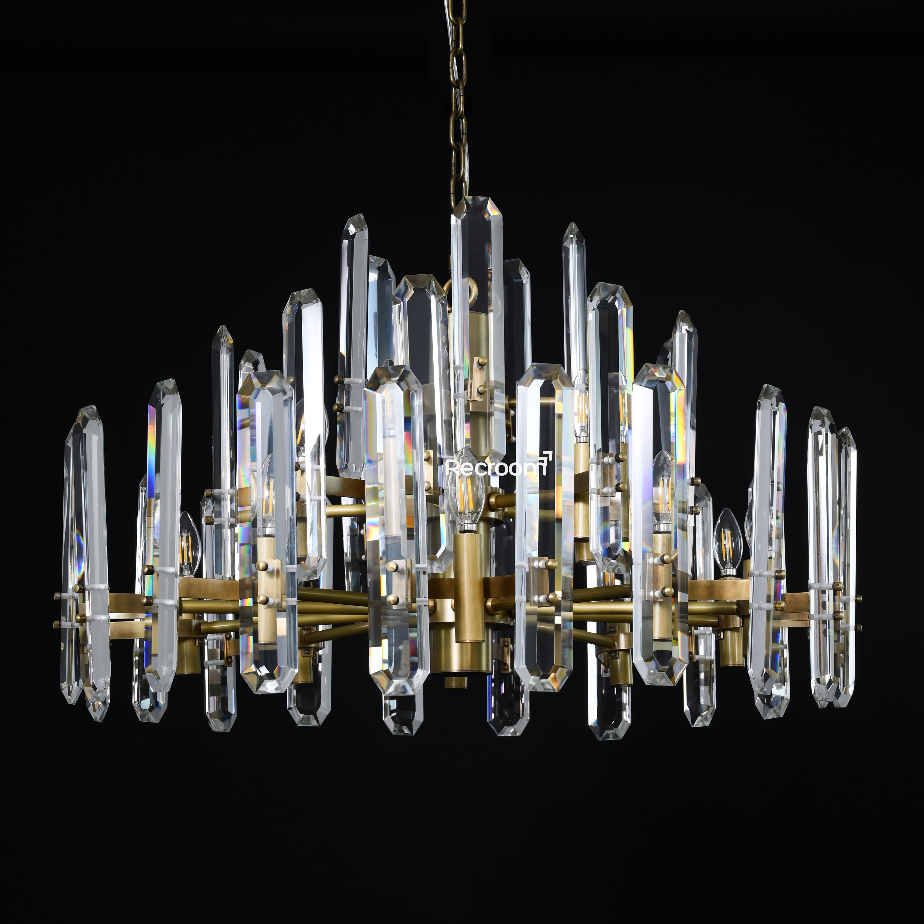 Bonington Round Chandelier 36" - Zonesus