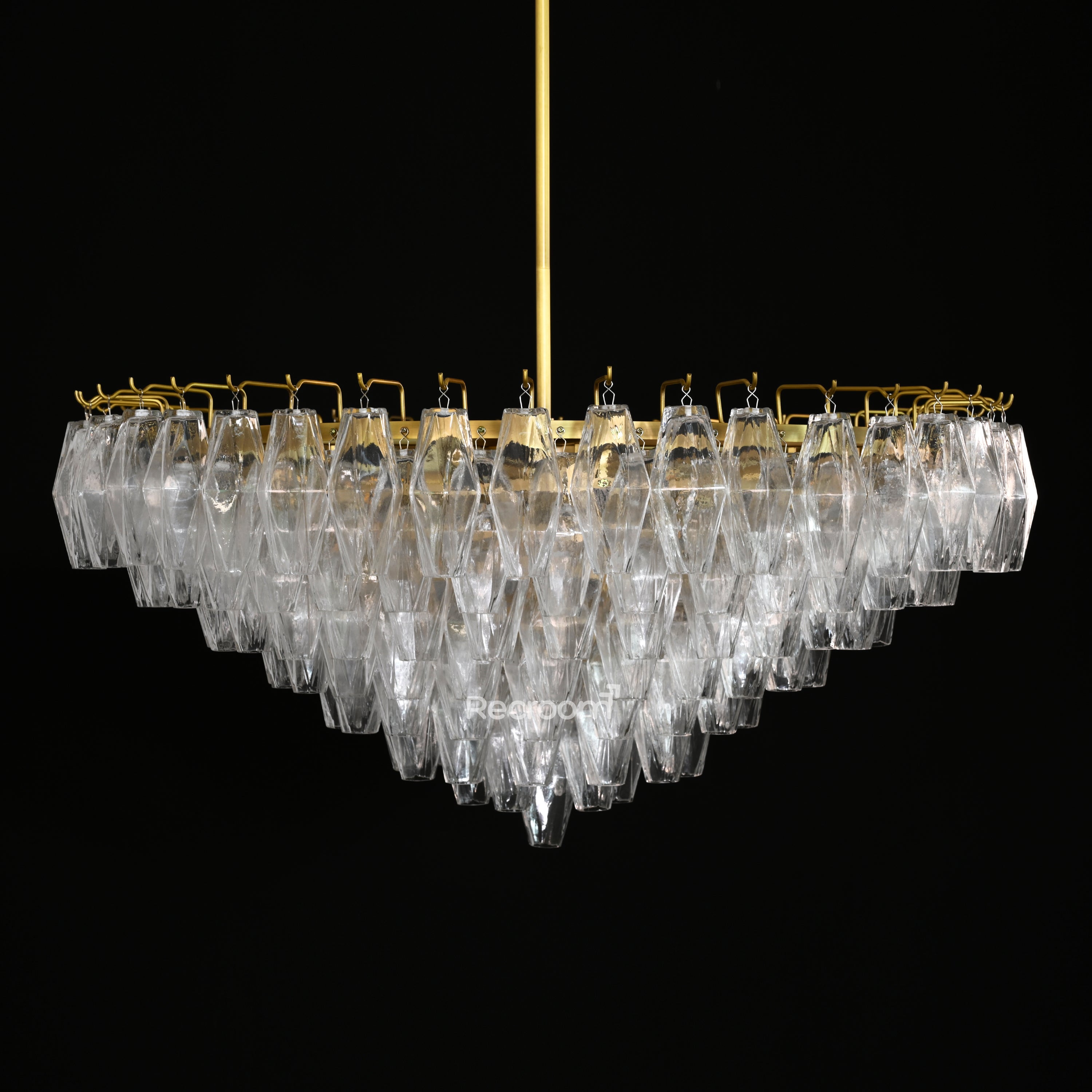 Chia Round Tired Chandelier 37" - Zonesus