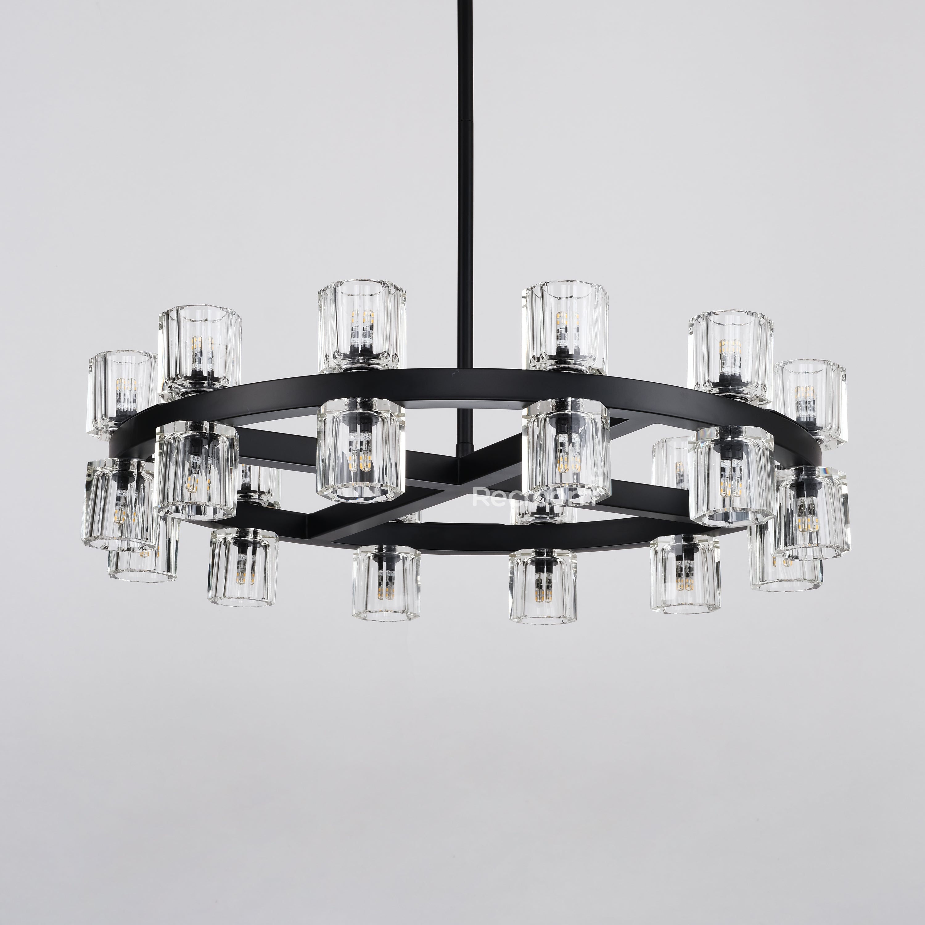 Arcachonest Round Chandelier 24" - Zonesus