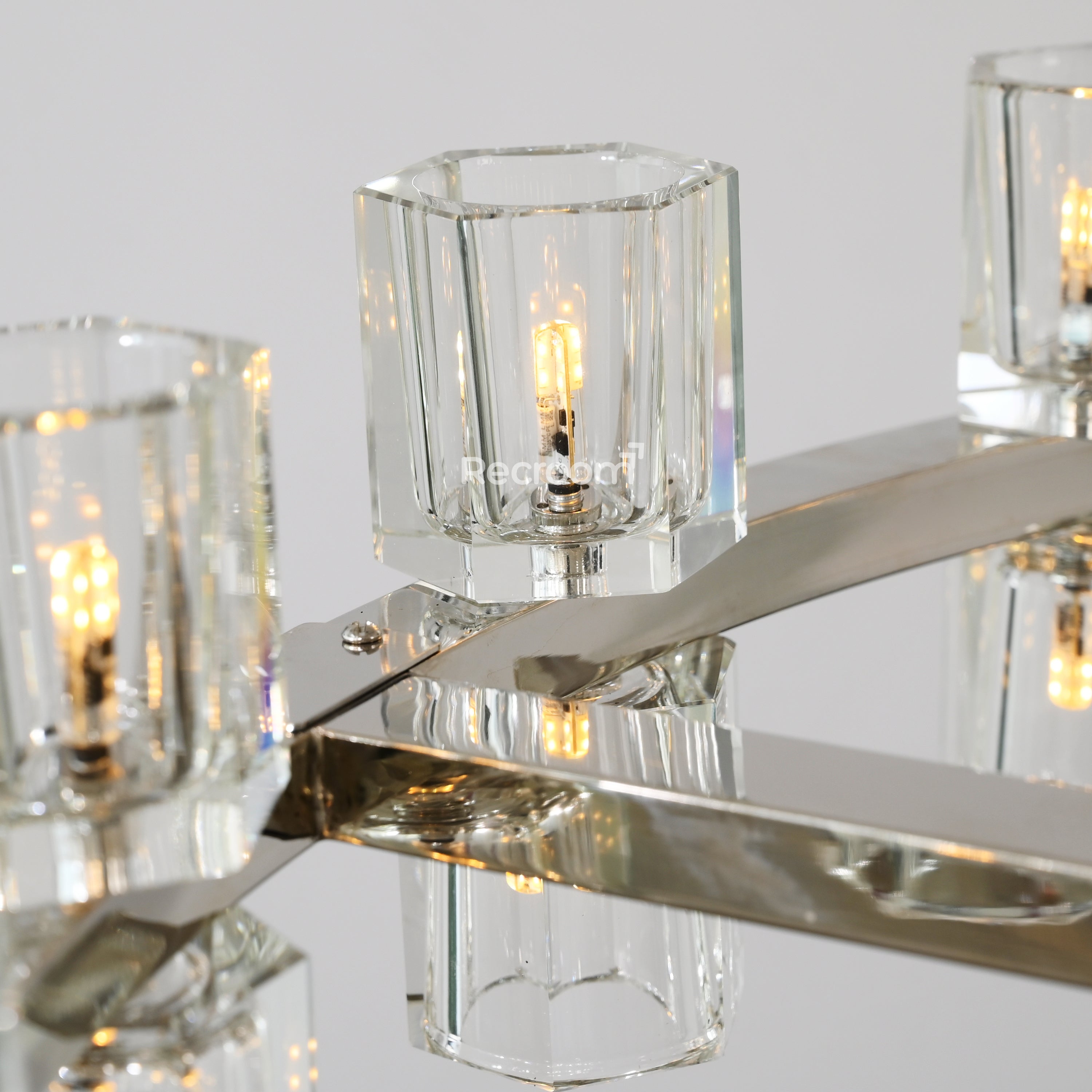 Arcachonest LED Round 2-Tier Chandelier 60" - Zonesus