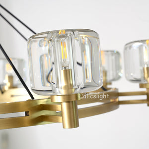 Demarat Linear Chandelier 54" - Zonesus