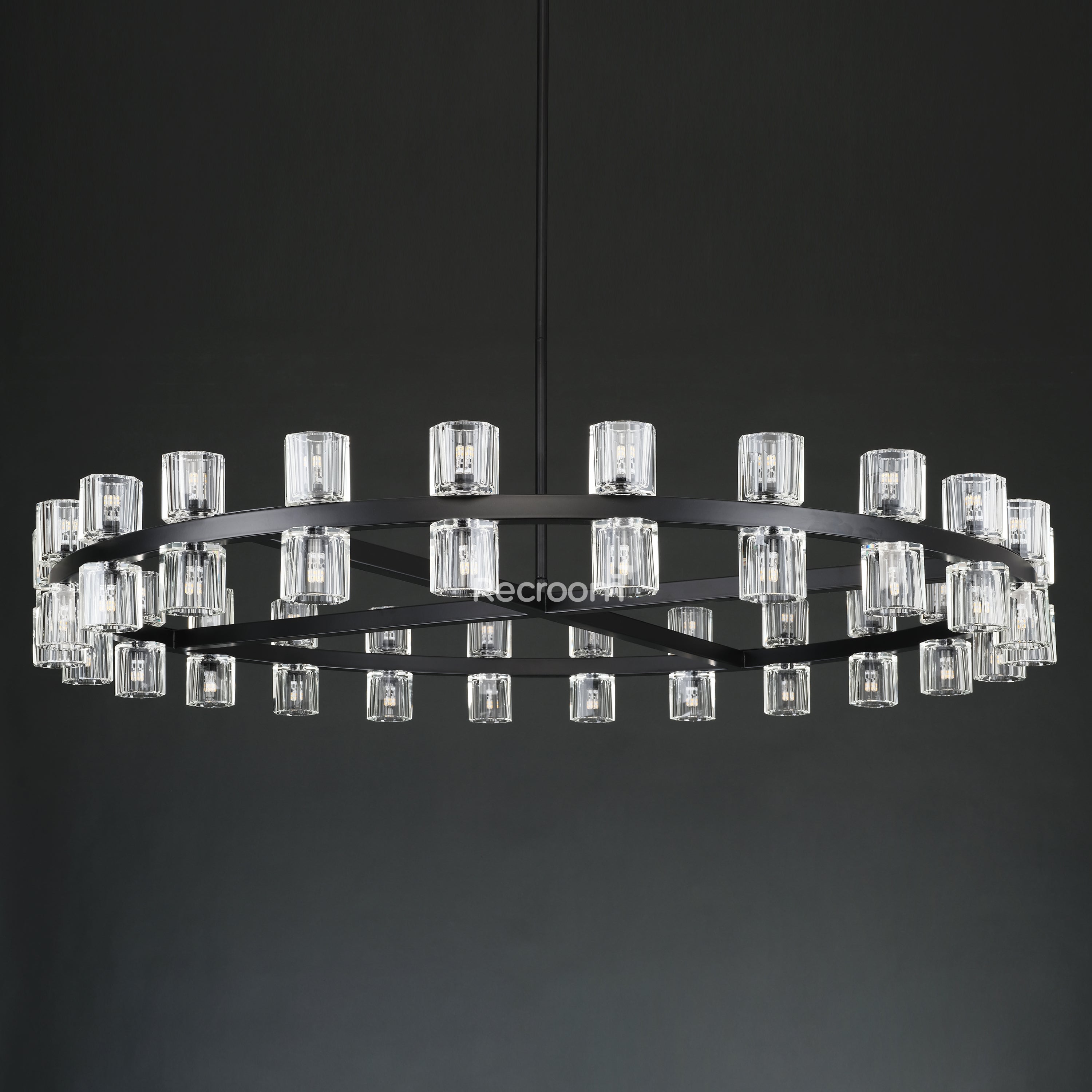 Arcachonest Round Chandelier 48" - Zonesus
