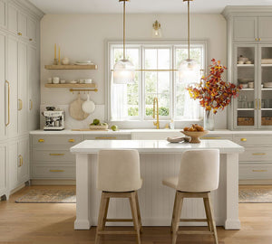 Cooper Ribbed Glass Pendant (10"-14") - Zonesus